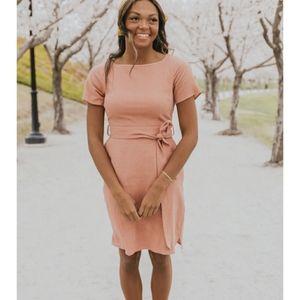 *HP* Roolee salmon dress